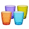 Gifi Verre gobelet coloré uni x 4