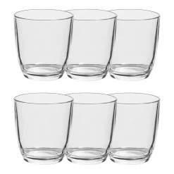 Gifi Verre gobelet transparent x 6