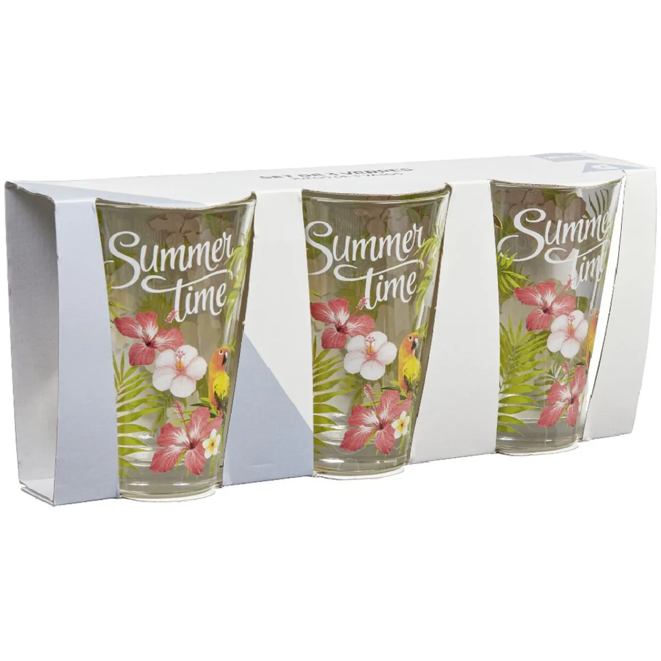 Gifi Verre haut Nadia Jungle x 3