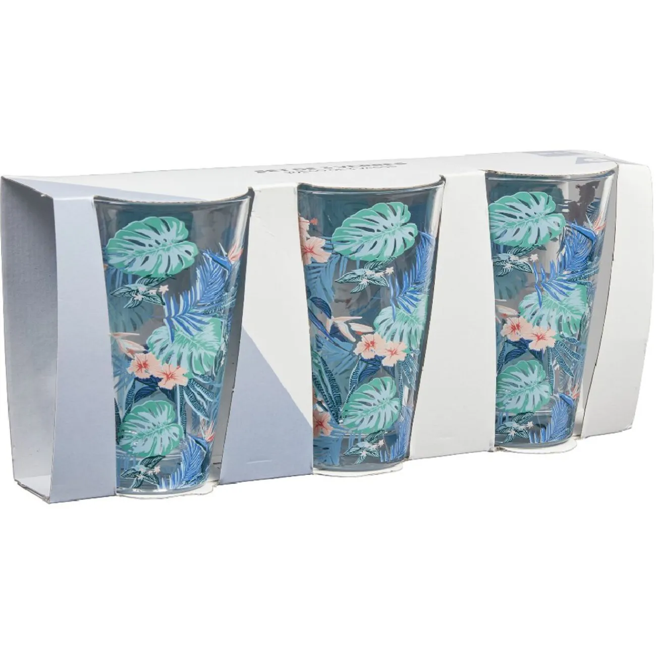 Gifi Verre haut Nadia Tropical x 3