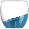 Gifi Verre Laguiole Evolution petit modèle transarent et bleu 34,5 cl