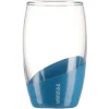 Gifi Verre Laguiole Evolution grand modèle transparent et bleu 36,5 cl