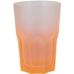 Gifi Verre Luminarc orange fluo