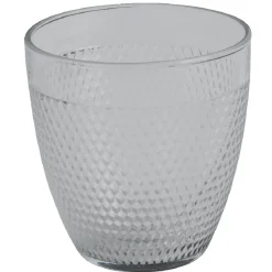 Gifi Verre transparent à relief x 3