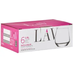 Gifi Verrine LAV en verre transparent 9,5 cl x6