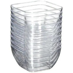 Gifi Verrine x50 + mini-cuillère x50 réutilisable transparent