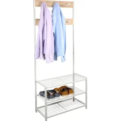 Gifi Rangement|Vestaire métal et effet bois