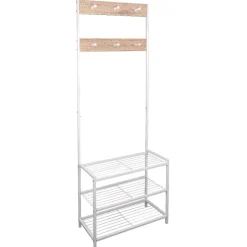 Gifi Rangement|Vestaire métal et effet bois