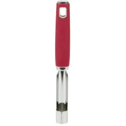 Gifi Vide pomme inox avec manche en polypropylène rouge