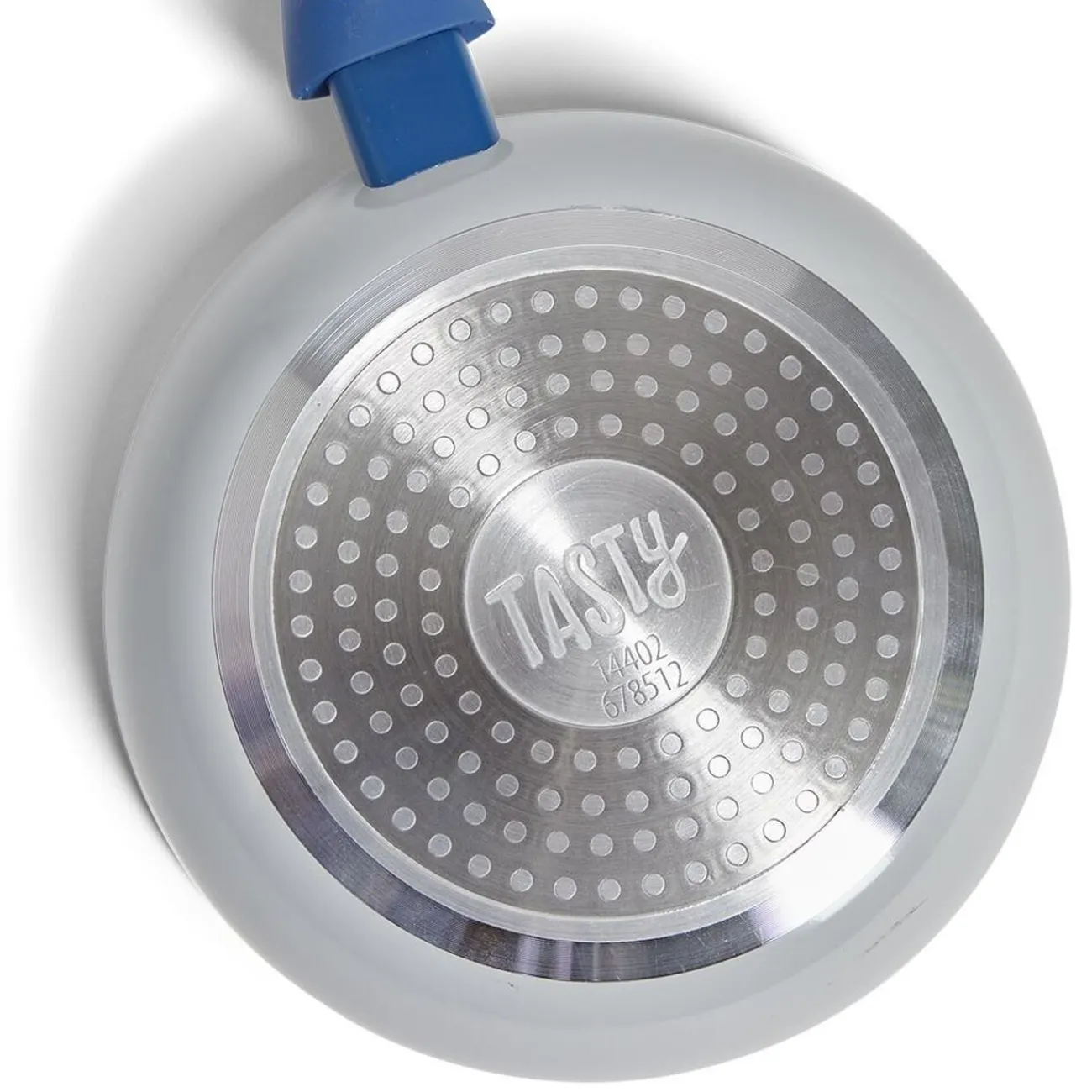 Gifi Wok tous feux Ø28cm aluminium gris et bleu