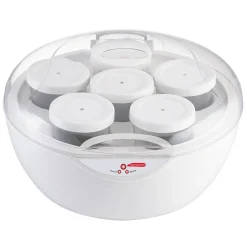 Gifi Yaourtière Homday blanche 6 pièces